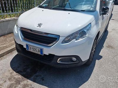 Usata Peugeot 2008 82 CV (60 kW) 2014 Bianco SUV