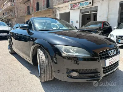 Usata Audi TT Roadster S-Line 200 CV (147 kW) 2009 Nero Cabrio