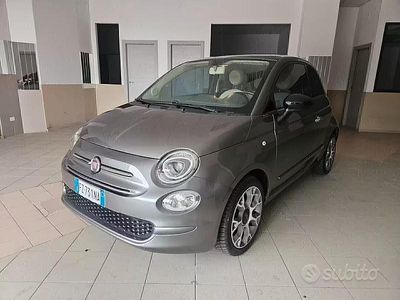 Begagnad Fiat 500 Lounge 69 HK (50 kW) 2017 Grå Sedan