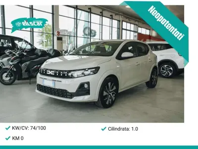 Nuova Dacia Sandero Expression 101 CV (74 kW) 2026 Beige Berlina
