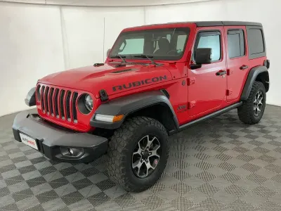 Usata Jeep Wrangler Unlimited Rubicon 200 CV (147 kW) 2020 Rosso SUV