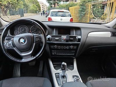 Usata BMW X3 Efficient Dynamics 150 CV (110 kW) 2016 Blu SUV