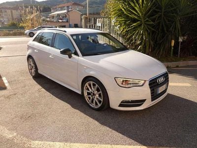 Usata Audi A3 Ambition 150 CV (110 kW) 2015 Bianco Berlina