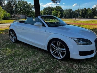 Usata Audi TT Roadster S-Line 170 CV (125 kW) 2010 Bianco Cabrio