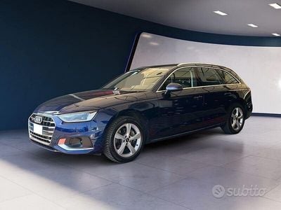 Usata Audi A4 204 CV (150 kW) 2022 Blu/azzurro Station wagon