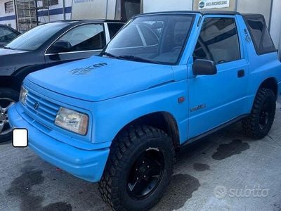 Usata Suzuki Vitara 74 CV (54 kW) 1996 Blu Cabrio