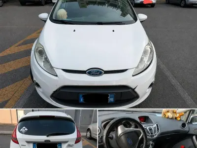 Usata Ford Fiesta Titanium 68 CV (50 kW) 2009 Bianco Berlina