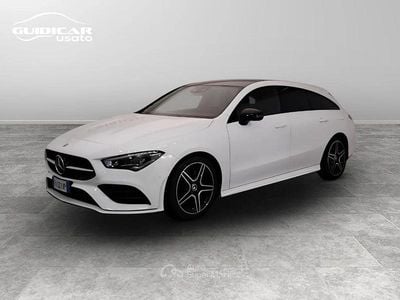 Usata Mercedes CLA200 Premium 150 CV (110 kW) 2019 Bianco Station wagon