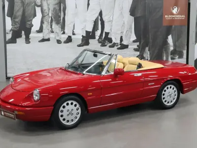 Usata Alfa Romeo Spider 120 CV (88 kW) 1990 Rosso Cabrio