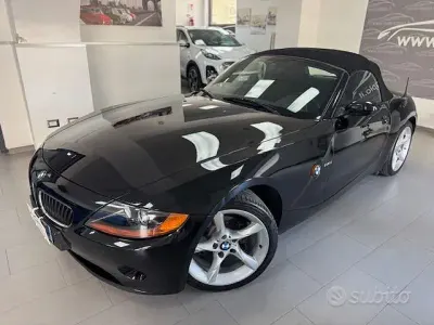 Usata BMW Z4 170 CV (125 kW) 2004 Nero Cabrio