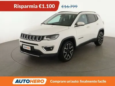 Usata Jeep Compass Limited 120 CV (88 kW) 2018 Bianco SUV