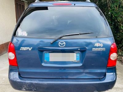 Usata Mazda MPV 136 CV (100 kW) 2003 Blu Monovolume