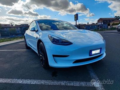 Usata Tesla Model 3 Standard Range 208 kW (283 CV) 2023 Bianco Berlina