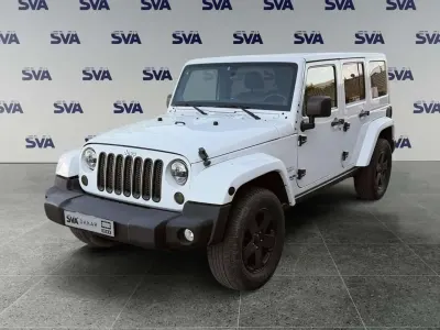 Usata Jeep Wrangler Sahara 200 CV (147 kW) 2013 Bianco SUV