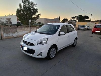 Usata Nissan Micra Tekna 80 CV (58 kW) 2015 Bianco Utilitaria