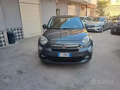 Usado Fiat 500X Lounge 95 CV (69 kW) 2016 Gris SUV