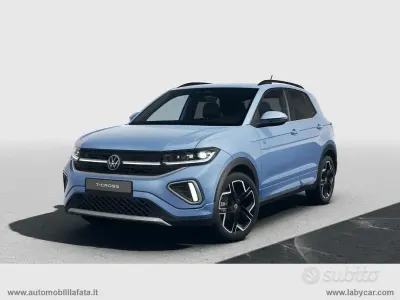 Nuova VW T-Cross R-line Plus 115 CV (84 kW) 2026 Blu SUV