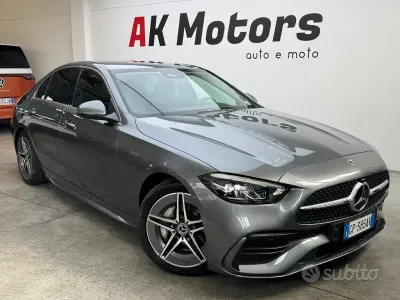 Usata Mercedes C220 AMG Line Premium 200 CV (147 kW) 2023 Grigio Berlina