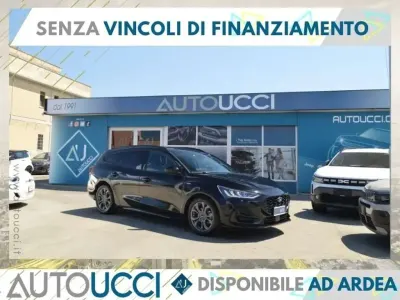 Usata Ford Focus ST-Line 125 CV (91 kW) 2022 Nero Station wagon