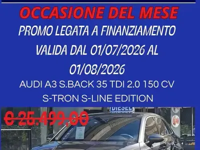 Usata Audi A3 S-Line 150 CV (110 kW) 2021 Grigio Berlina