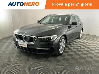 Usata BMW 530 Luxury Line 265 CV (194 kW) 2018 Nero Station wagon