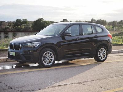 Usata BMW X1 Efficient Dynamics 150 CV (110 kW) 2016 Nero SUV