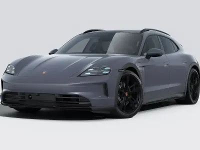 Nuova Porsche Taycan 4 Cross Turismo Cross Turismo 2026 Grigio ardesia neo Station wagon