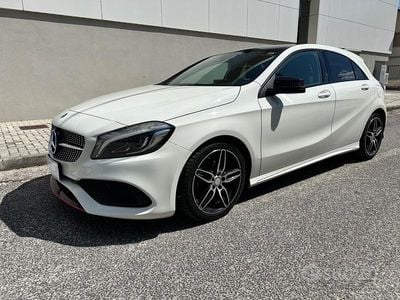Usata Mercedes A180 Premium 109 CV (80 kW) 2016 Bianco Berlina