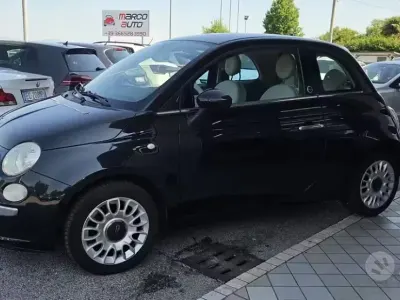 Usata Fiat 500 69 CV (50 kW) 2009 Nero Cabrio
