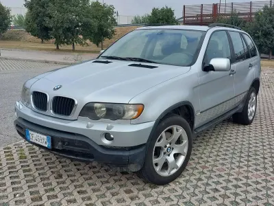 Usata BMW X5 184 CV (135 kW) 2003 Grigio hurricane/vernice op SUV