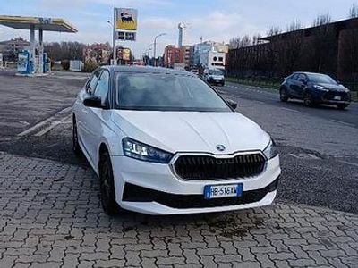 Usata Skoda Fabia 2024 Bianco Utilitaria