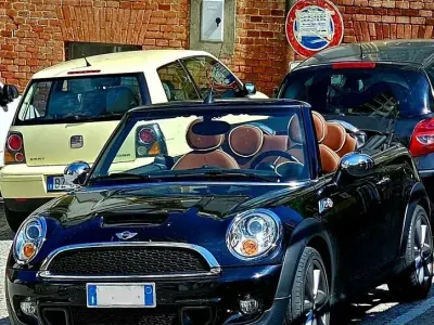 Occasion Mini Cooper S Cabriolet 184 PK (135 kW) 2012 Zwart Cabriolet