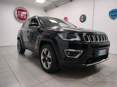 Usata Jeep Compass Limited 140 CV (102 kW) 2017 Nero SUV