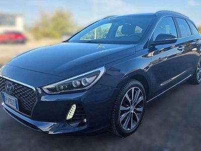 Usata Hyundai i30 Style 136 CV (100 kW) 2018 Blu/azzurro Station wagon