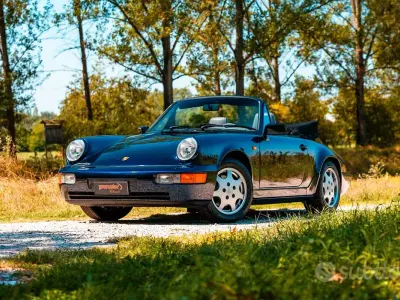 Usata Porsche 964 320 CV (235 kW) 1991 Bluazzurro Cabrio