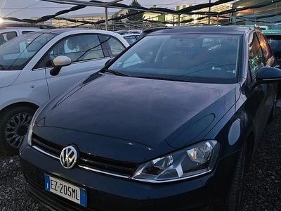 Usata VW Golf VII Highline 125 CV (91 kW) 2015 Blu Berlina