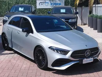 Usata Mercedes A180 AMG Line Premium Plus 116 CV (85 kW) 2023 Argento Berlina
