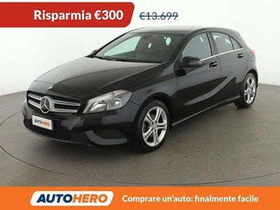Usata Mercedes A180 Urban 122 CV (89 kW) 2015 Nero Berlina