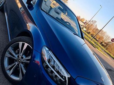 Usata Mercedes C220 194 CV (142 kW) 2020 Blu Cabrio