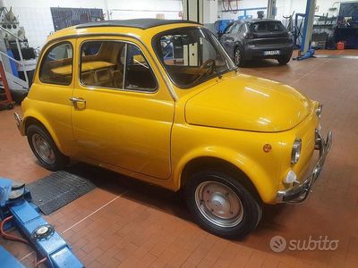 Usata Fiat 500 1960 Giallo Utilitaria