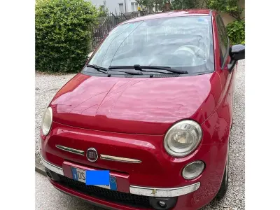 Usata Fiat 500 69 CV (50 kW) 2008 Rosso Berlina