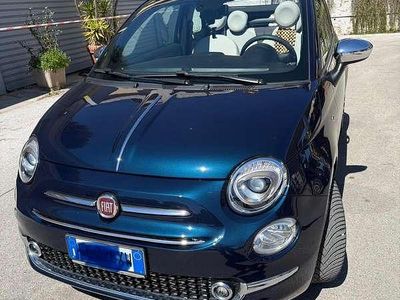 Usata Fiat 500C Rockstar 69 CV (50 kW) 2020 Blu/azzurro Cabrio
