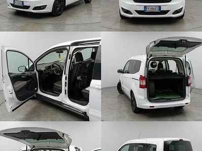 Usata Ford Tourneo Courier 100 CV (73 kW) 2017 Bianco Monovolume