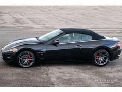 Usata Maserati GranCabrio 441 CV (324 kW) 2010 Nero Cabrio
