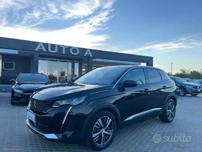 Usata Peugeot 3008 Allure 131 CV (96 kW) 2022 Nero SUV