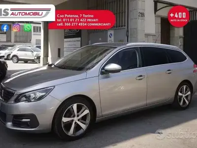 Usata Peugeot 308 Allure 131 CV (96 kW) 2017 Grigio Station wagon