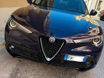 Usata Alfa Romeo Stelvio 210 CV (154 kW) 2019 Blu SUV