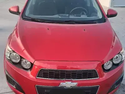 Usata Chevrolet Aveo LTZ 86 CV (63 kW) 2011 Rosso Utilitaria