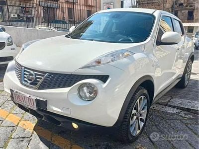 Usata Nissan Juke Tekna 110 CV (80 kW) 2013 Bianco SUV