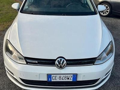 Usata VW Golf VII Trendline 110 CV (80 kW) 2016 Bianco Berlina